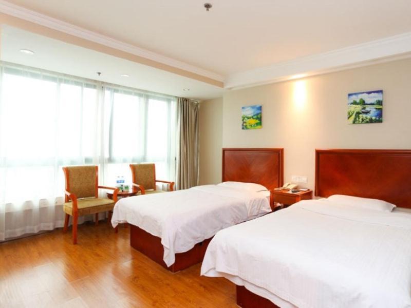 Greentree Inn Jiangsu Wuxi Hubin Business Street Business Hotel Exterior foto