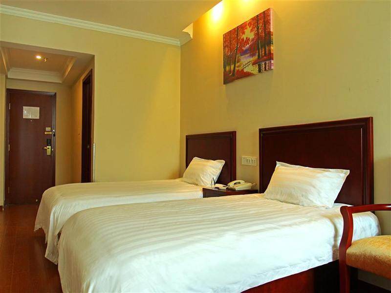 Greentree Inn Jiangsu Wuxi Hubin Business Street Business Hotel Exterior foto